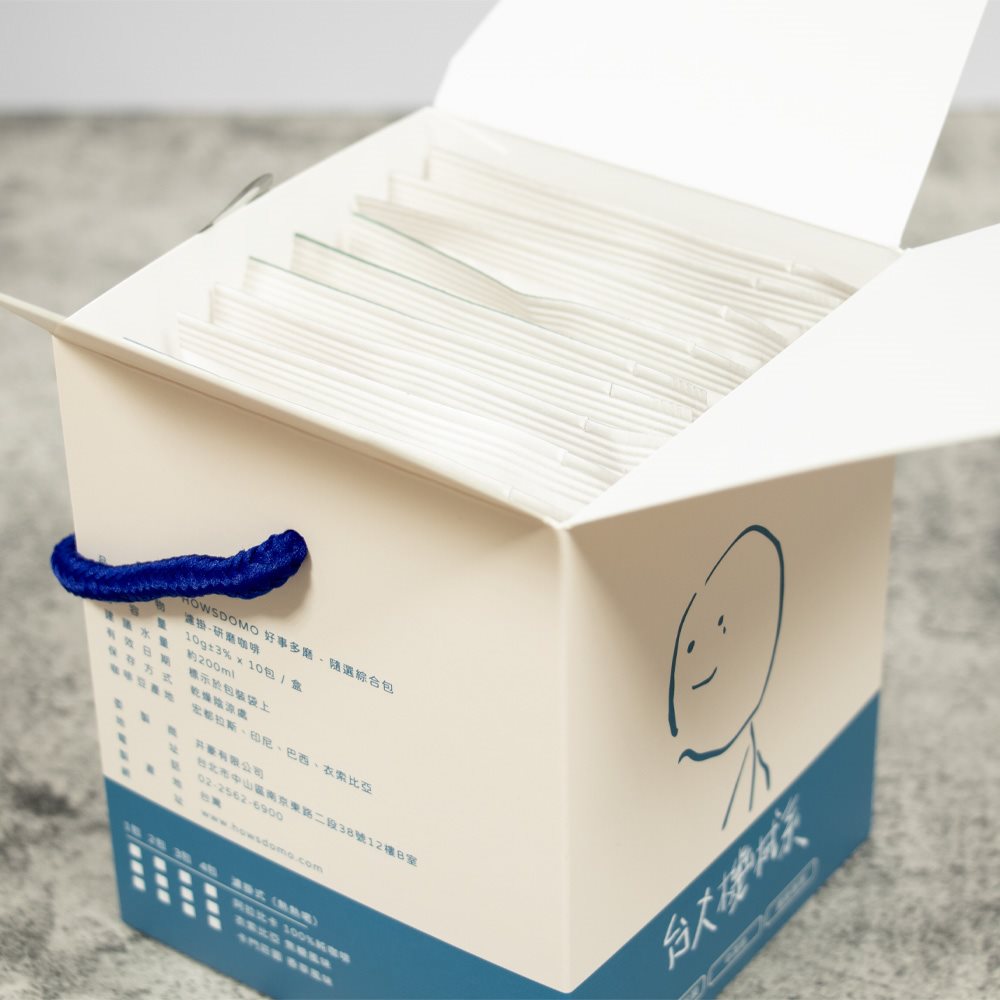 National Taiwan University 台大 - 台大機械系濾掛咖啡-【中深焙】綜合組  - 9pcs