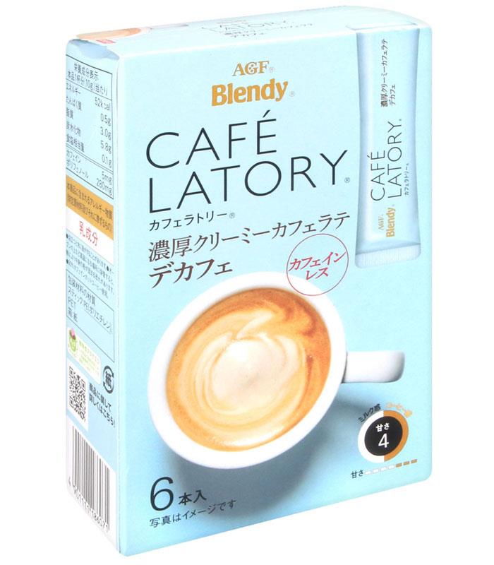 MyHuo Recommended Snacks 買貨推薦零食 - AGF LATORY咖啡 淡麗牛乳拿鐵  - 60g