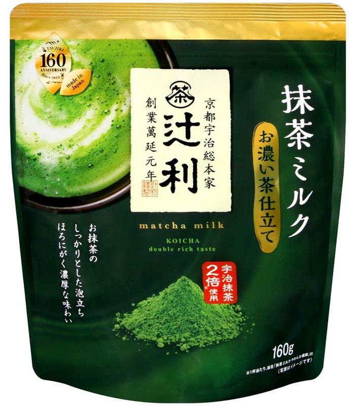 MyHuo Recommended Snacks 買貨推薦零食 - 片岡物產 抹茶拿鐵粉 御特濃茶風味  - 160g