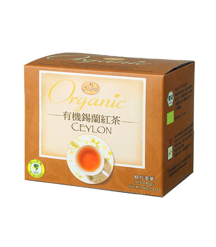 MyHuo Recommended Snacks 買貨推薦零食 - 曼寧有機錫蘭紅茶  - 20入