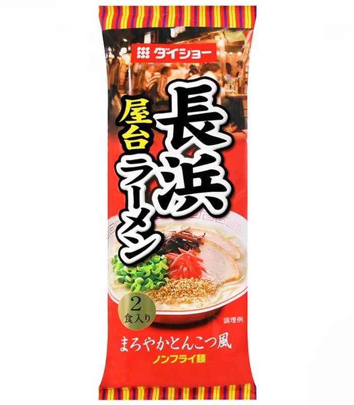 MyHuo Recommended Snacks 買貨推薦零食 - DAISHO 長濱豚骨風味拉麵  - 188g