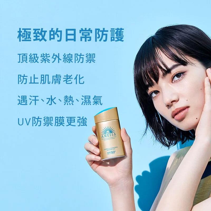 SHISEIDO ANESSA 資生堂安耐曬 - 【2023限量款】金鑽高效防曬露N 哆啦A夢版 笑臉版 - 60ml