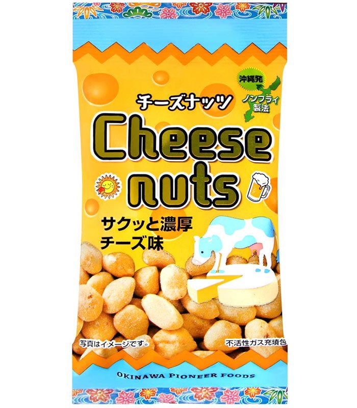 Japanese snacks 日本零食館 - 起司風味豆果子  - 40g