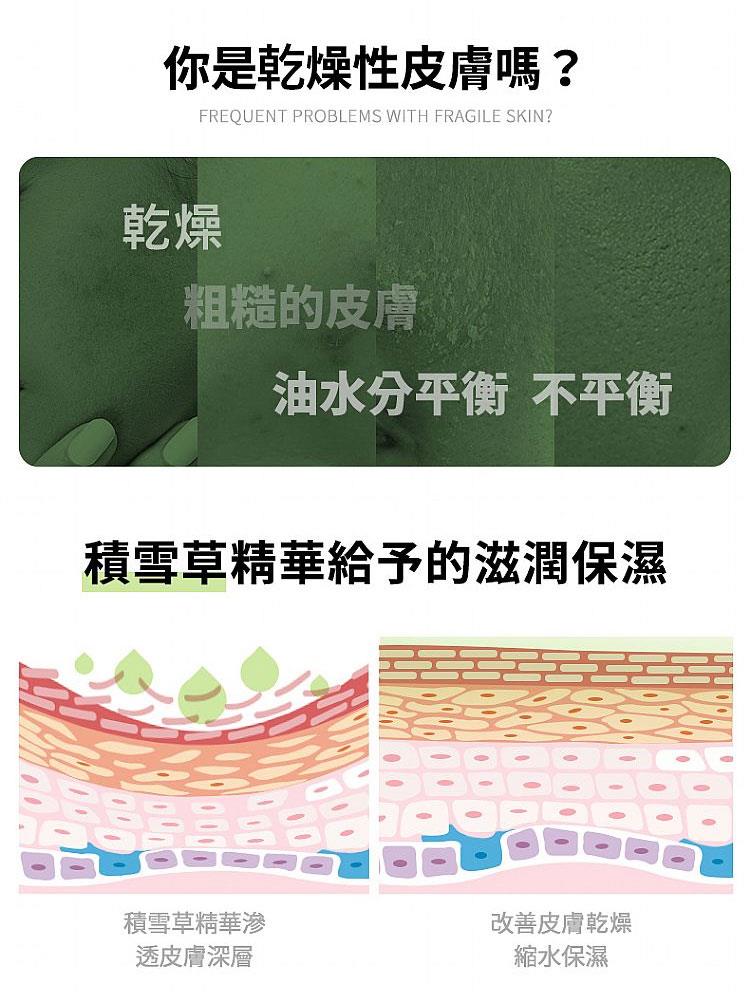 MYHUO Skincare Collection 買貨推薦保養 - GIK積雪草舒緩保濕面膜 -21入 - 21入