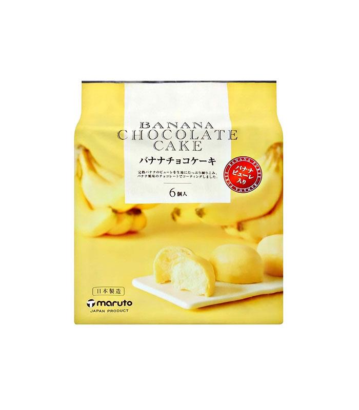 MyHuo Recommended Snacks 買貨推薦零食 - 丸多 香蕉風味布丁蛋糕  - 150g