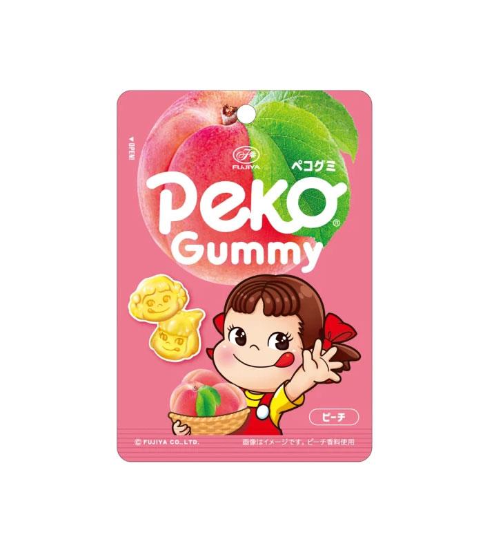 不二家 - Peko造型QQ糖-蜜桃  - 50g