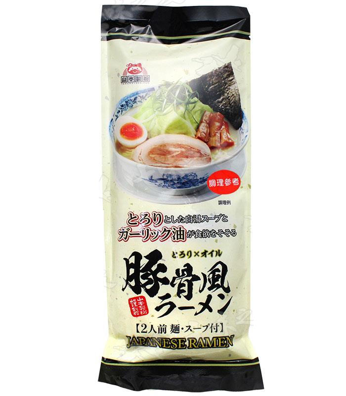 湯 / 乾拌麵 - 山本製粉 濃湯豚骨風拉麵  - 186g