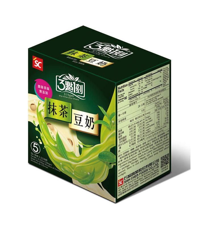 3點1刻 - 抹茶豆奶  - 5包/盒