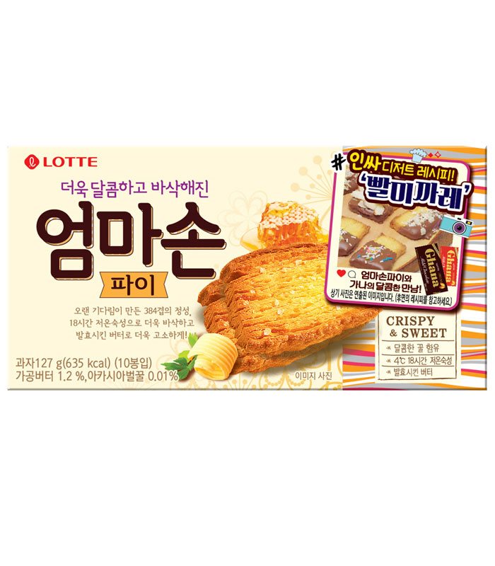 MyHuo Recommended Snacks 買貨推薦零食 - 韓國樂天 千層派  - 127g