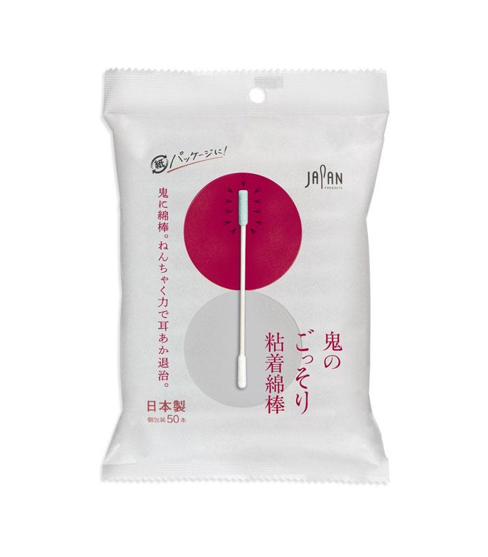 MYHUO Sundries 買貨小東西 - 黏着型耳垢清潔綿花棒(攜帶型)  - 50入