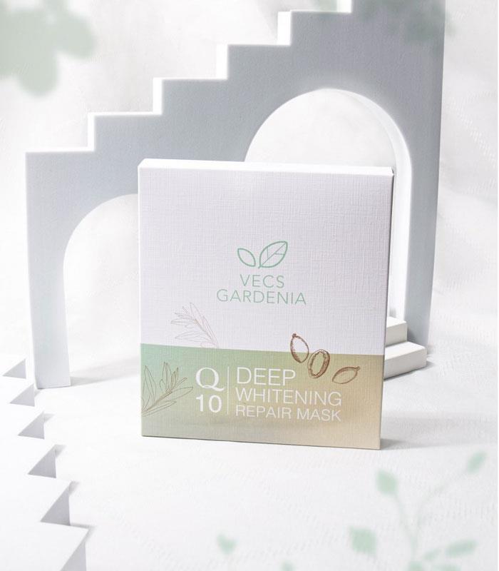 Vecs Gardenia 嘉丹妮爾 - Q10淨白修復面膜  - 5片
