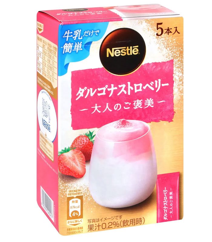 Nestle 雀巢 - 褒美草莓風味沖調粉  - 23.5g
