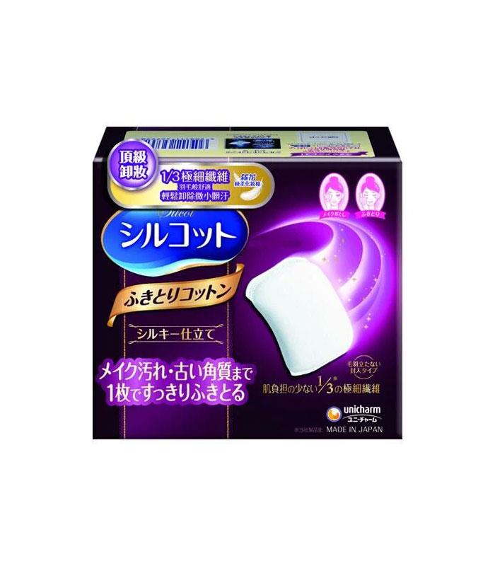 Unicharm - 絲柔化妝棉  - 32入