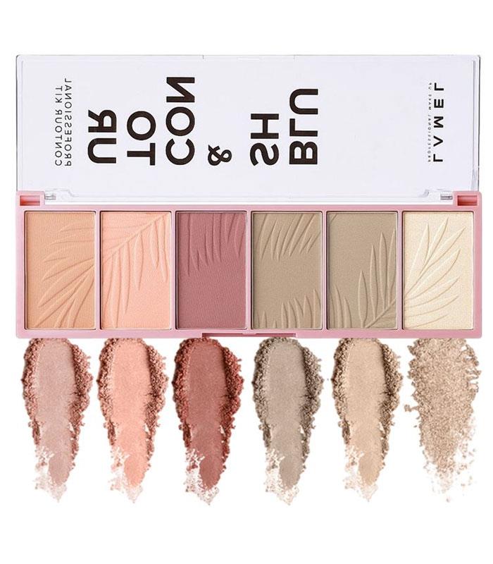 MYHUO Makeup Collection 買貨彩妝 - LAMEL 英倫菈魅 6色腮紅修容盤  - 16g