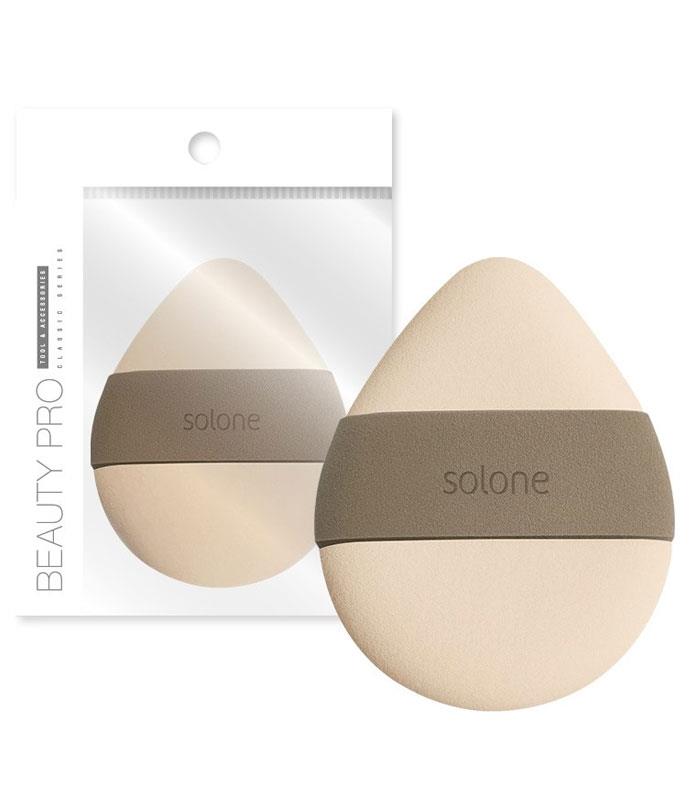 SOLONE - 彈力雙面舒芙蕾海綿 - 1入