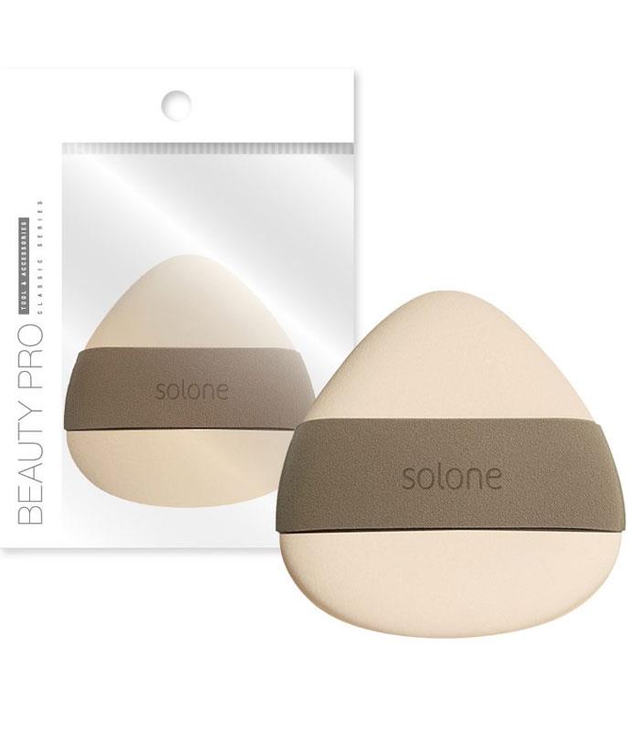 SOLONE - 彈力雙面舒芙蕾海綿 - 1入