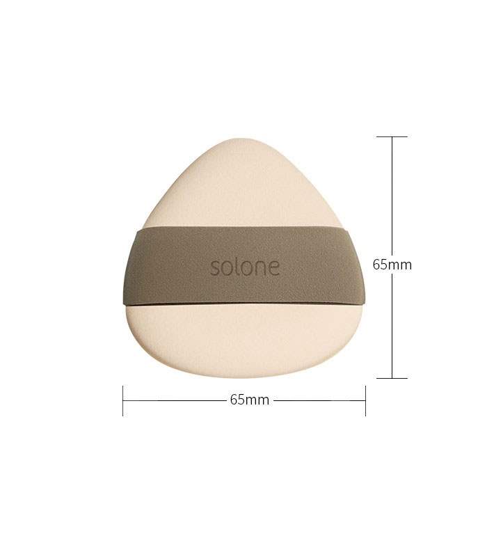 SOLONE - 彈力雙面舒芙蕾海綿 - 1入