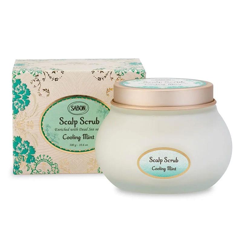 SABON - 沁心薄荷 死海鹽頭皮磨砂膏  - 300g