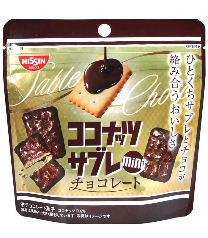 MyHuo Recommended Snacks 買貨推薦零食 - NISSIN 可可風味法式餅乾  - 34g
