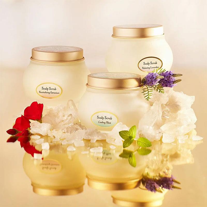 SABON - 賦活天竺葵 死海鹽頭皮磨砂膏  - 300g