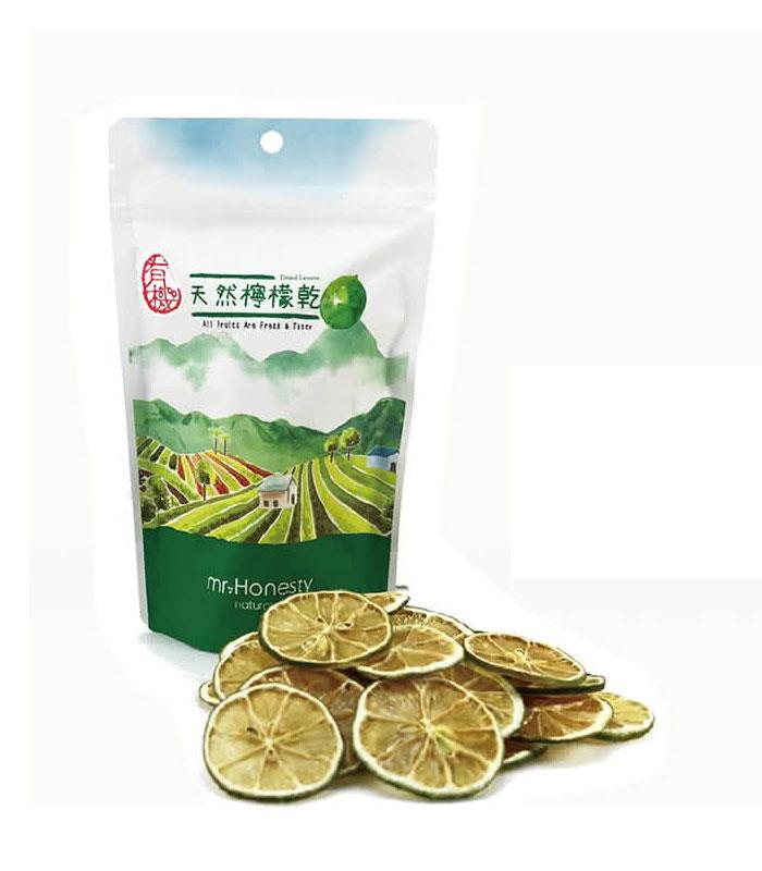 MyHuo Recommended Snacks 買貨推薦零食 - 誠實先生 有機檸檬片  - 30g