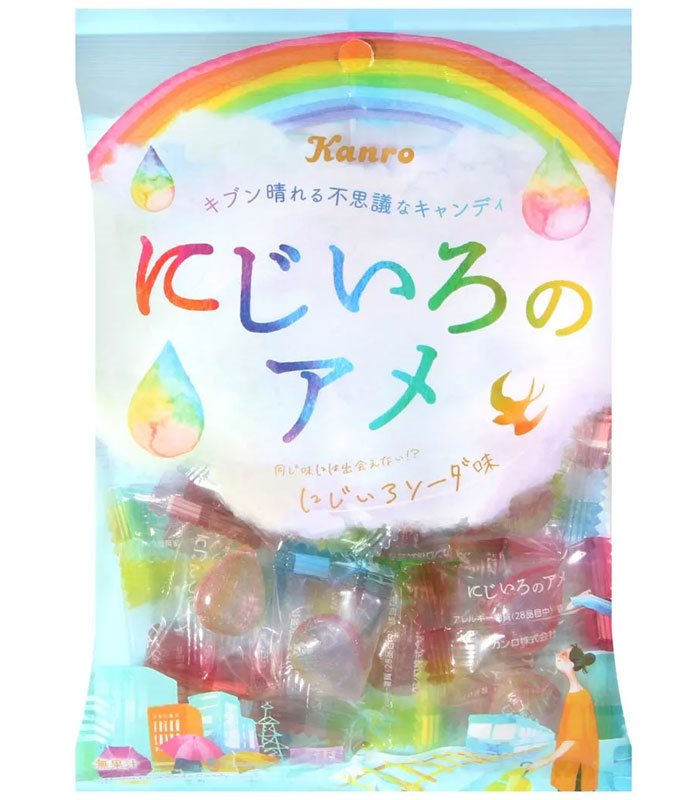 Japanese snacks 日本零食館 - Kanro 七彩蘇打風味糖  - 65g