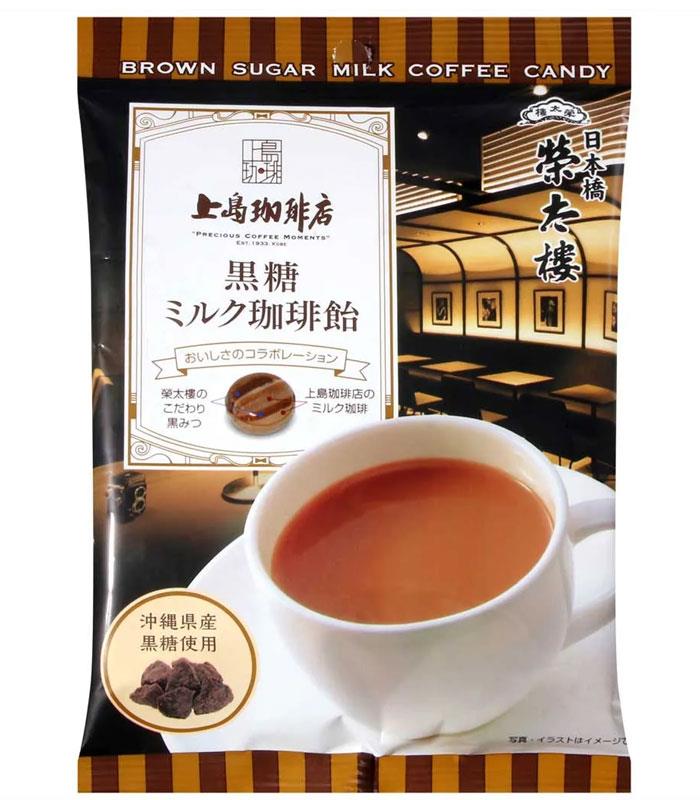 Japanese snacks 日本零食館 - 榮太樓 上島黑糖牛奶咖啡糖  - 70g