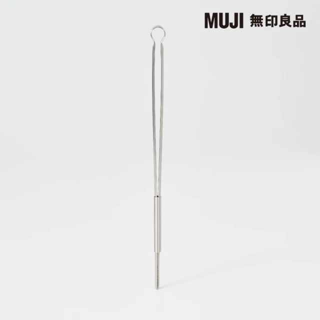 MUJI 無印良品 - 不鏽鋼食物夾/長 - 26cm - 1入