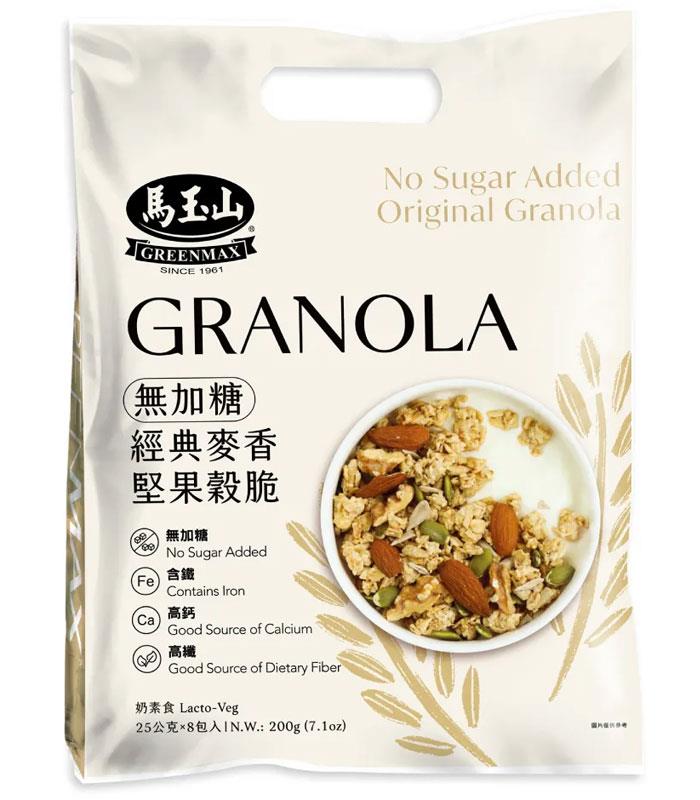 馬玉山 - 無加糖經典麥香堅果穀脆  - 8入