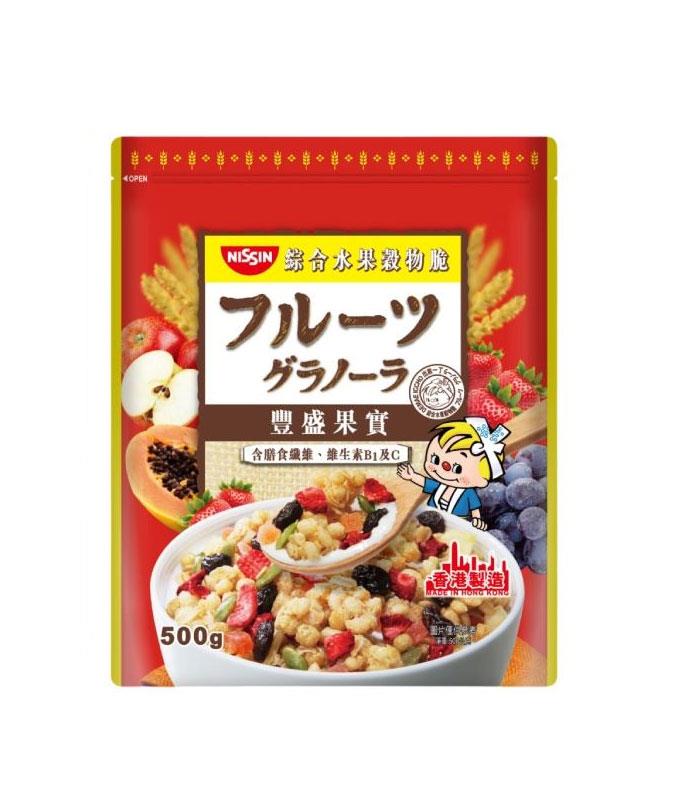 NISSIN 日清 - 豐盛果實綜合水果穀物脆  - 500g