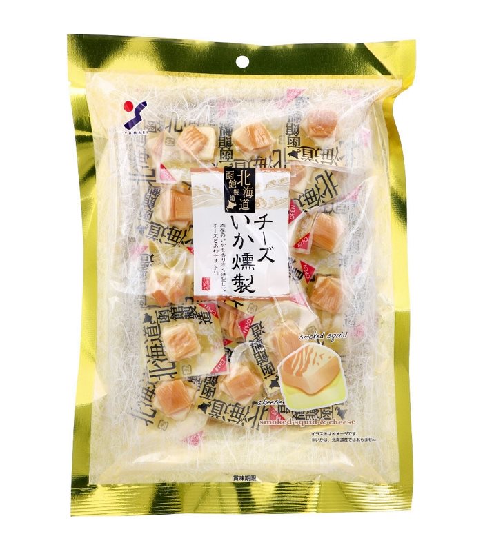 Japan buyer 日本直購專區 - 北海道 山榮煙燻起士魷魚  - 100g