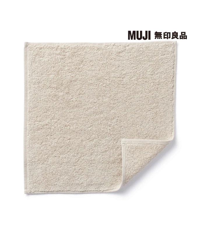 MUJI 無印良品 - 有機棉毛巾手帕 - 1入