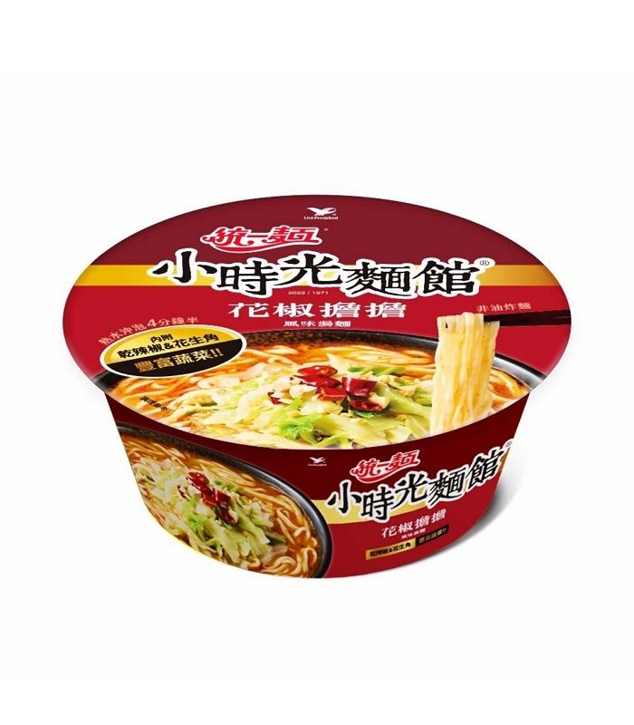 MyHuo Recommended Snacks 買貨推薦零食 - 小時光麵館- 花椒擔擔風味湯麵  - 1pc