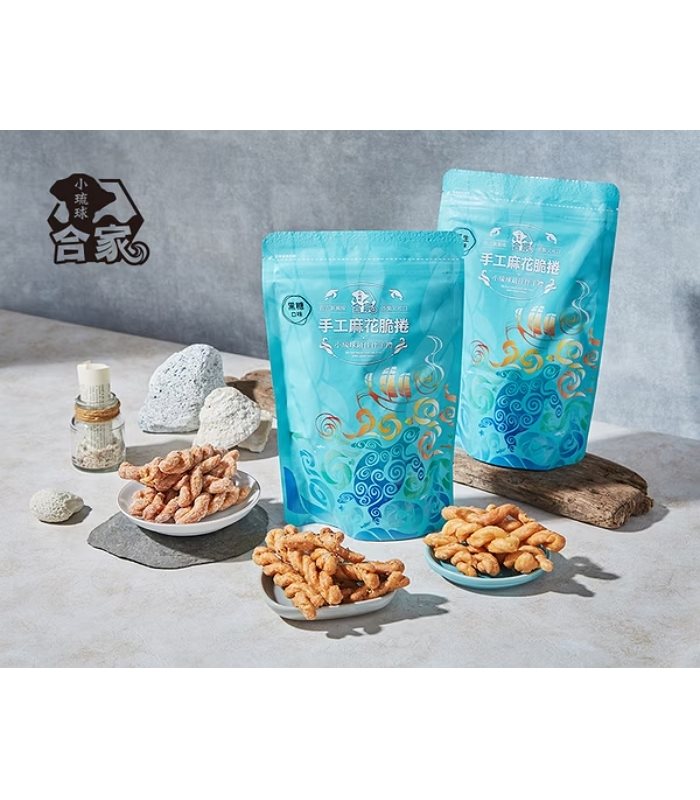 MyHuo Recommended Snacks 買貨推薦零食 - 小琉球 合家麻花捲｜原味  - 190g±5%