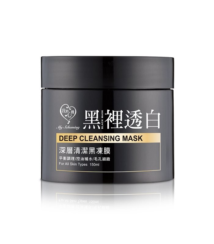 My Scheming 我的心機 - 黑裡透白深層清潔黑凍膜  - 150ml