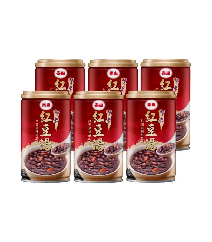 MyHuo Recommended Snacks 買貨推薦零食 - 泰山 紫米紅豆湯  - 6入