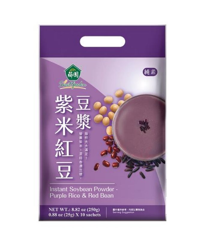MyHuo Recommended Snacks 買貨推薦零食 - 【薌園】紫米紅豆豆漿粉  - 25g*10pcs