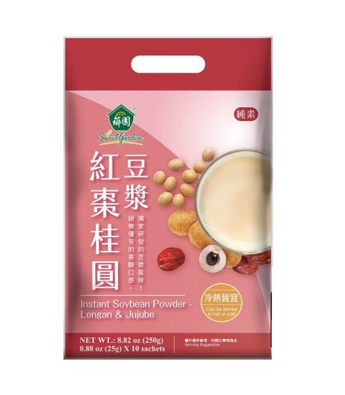MyHuo Recommended Snacks 買貨推薦零食 - 【薌園】紅棗桂圓豆漿粉  - 25g*10pcs