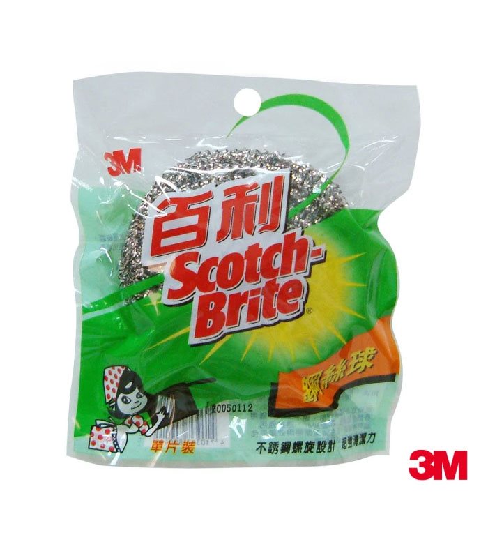 3M - 百利鋼絲球  - 1入