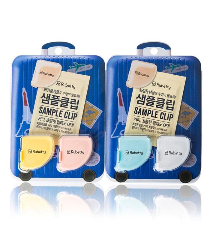MYHUO Sundries 買貨小東西 - Rubetty小樣密封專用收納夾(顏色隨機出貨)  - 2入