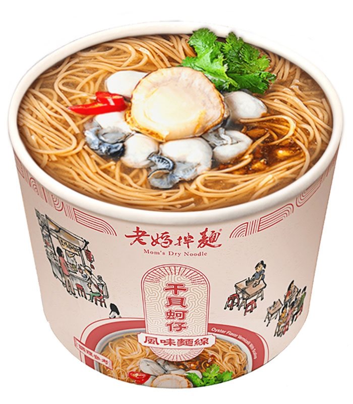 Moms Dry Noodle 老媽拌麵 - 干貝蚵仔風味麵線  - 3入