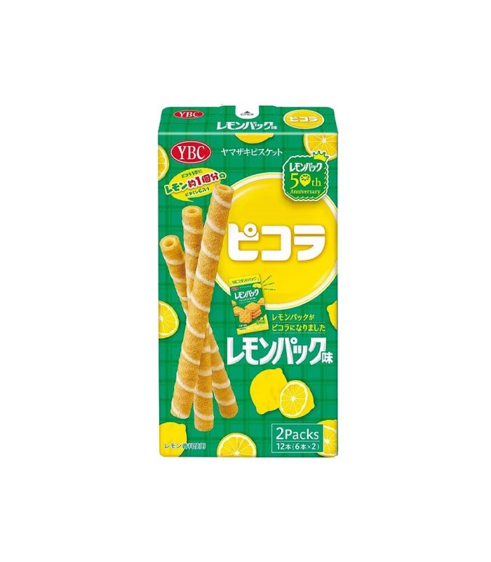 Japanese snacks 日本零食館 - YBC 檸檬味捲心酥  - 58.8g