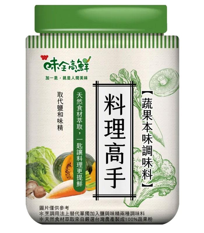 MyHuo Recommended Snacks 買貨推薦零食 - 味全高鮮 料理高手蔬果本味調味料  - 220g