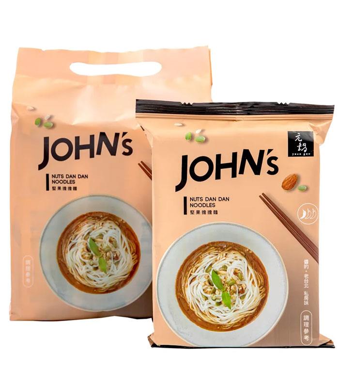 湯 / 乾拌麵 - 元鍋JOHNs堅果擔擔麵  - 4入