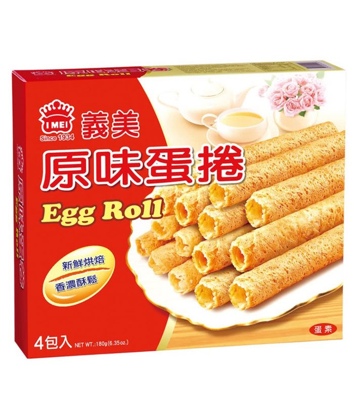 義美 - 原味蛋捲  - 180g