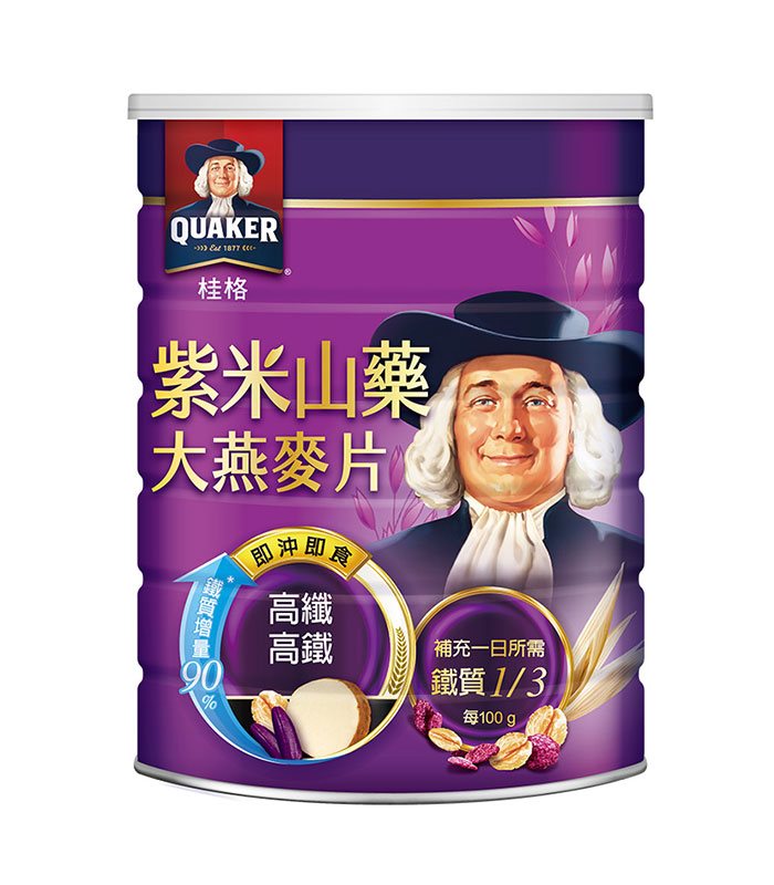 QUAKER 桂格 - 紫米山藥大燕麥片  - 700g