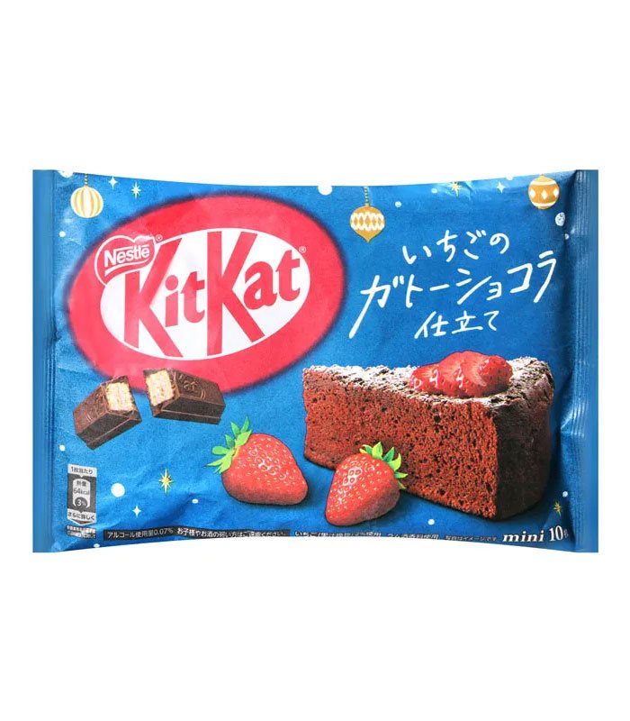 MyHuo Recommended Snacks 買貨推薦零食 - KitKat草莓可可蛋糕風味餅乾  - 116g