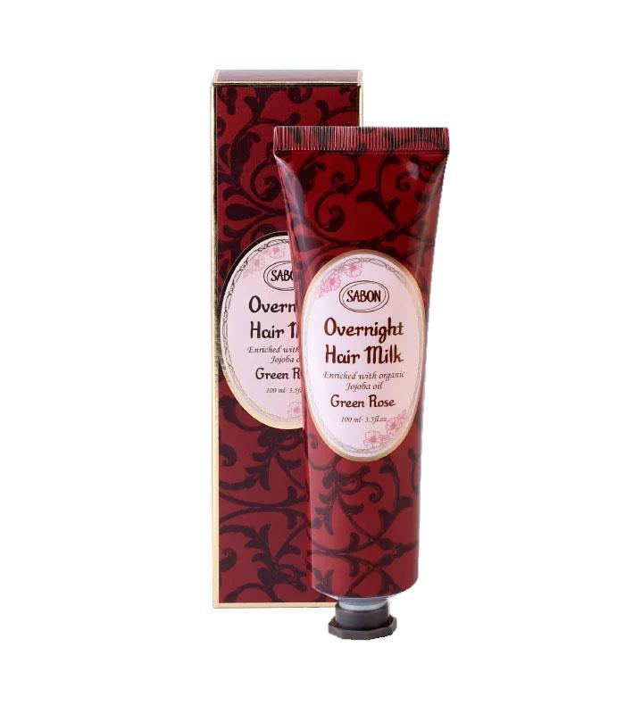 SABON - 綠玫瑰夜間護髮精華乳  - 100ml