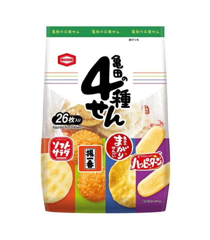 MyHuo Recommended Snacks 買貨推薦零食 - 四種類米果  - 109g