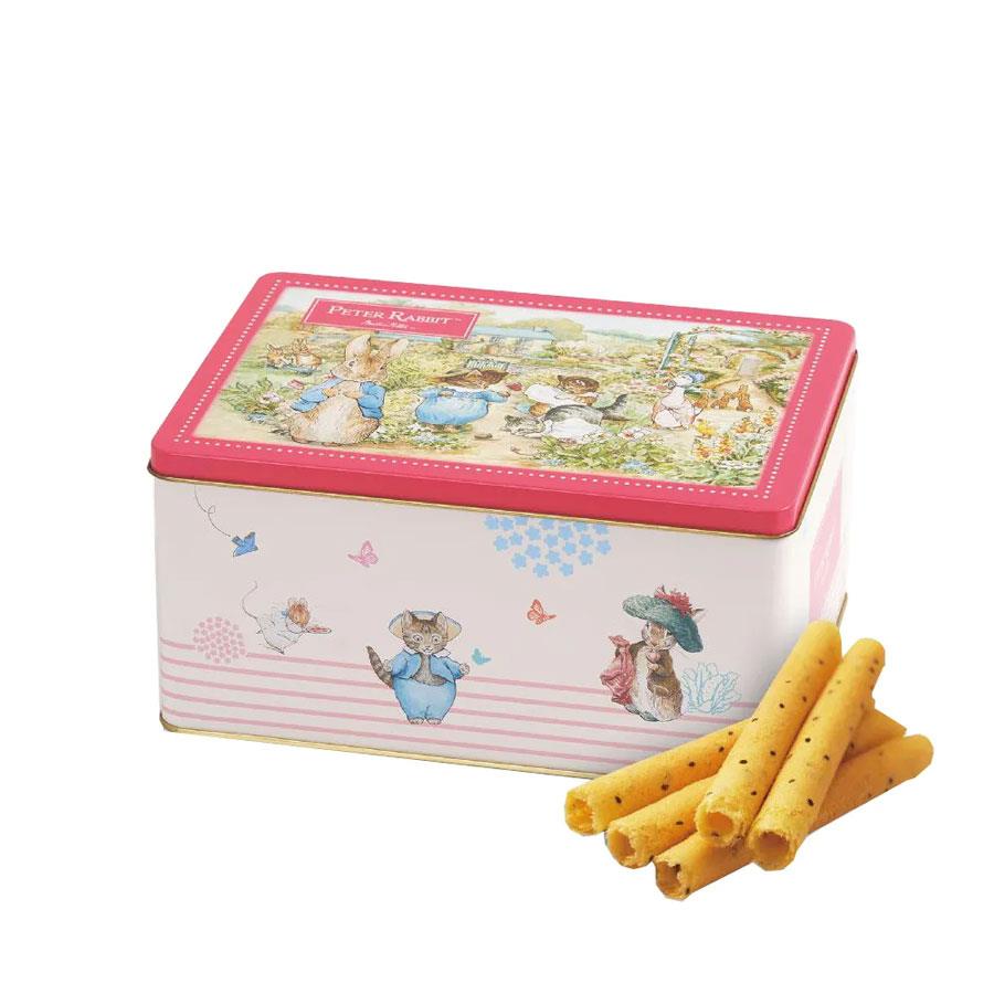 MyHuo Recommended Snacks 買貨推薦零食 - 比得兔典雅蛋捲禮盒-芝麻口味  - 288g